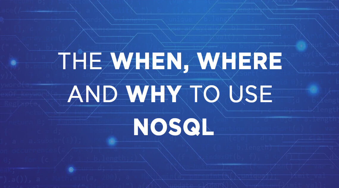 why do we use nosql